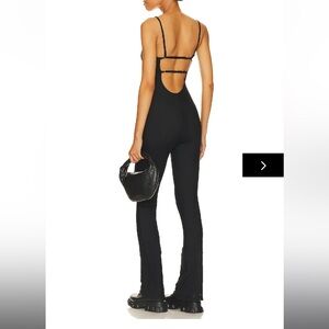 superdown Black Strappy Jumpsuit